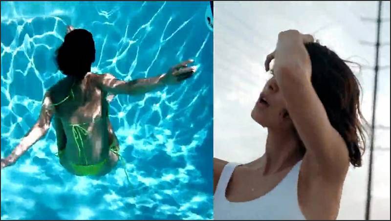 Lena Meyer Landrut Sextape Seemann-Outfits ficken Teen in Pool
